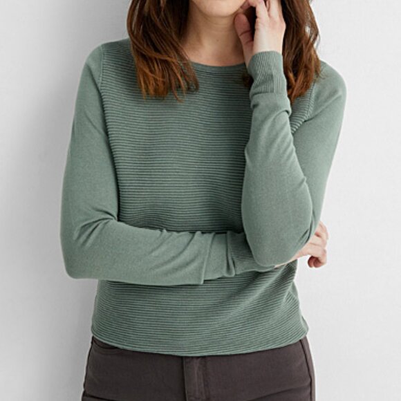 Simons Green Ottoman Sweater - Picture 1 of 5